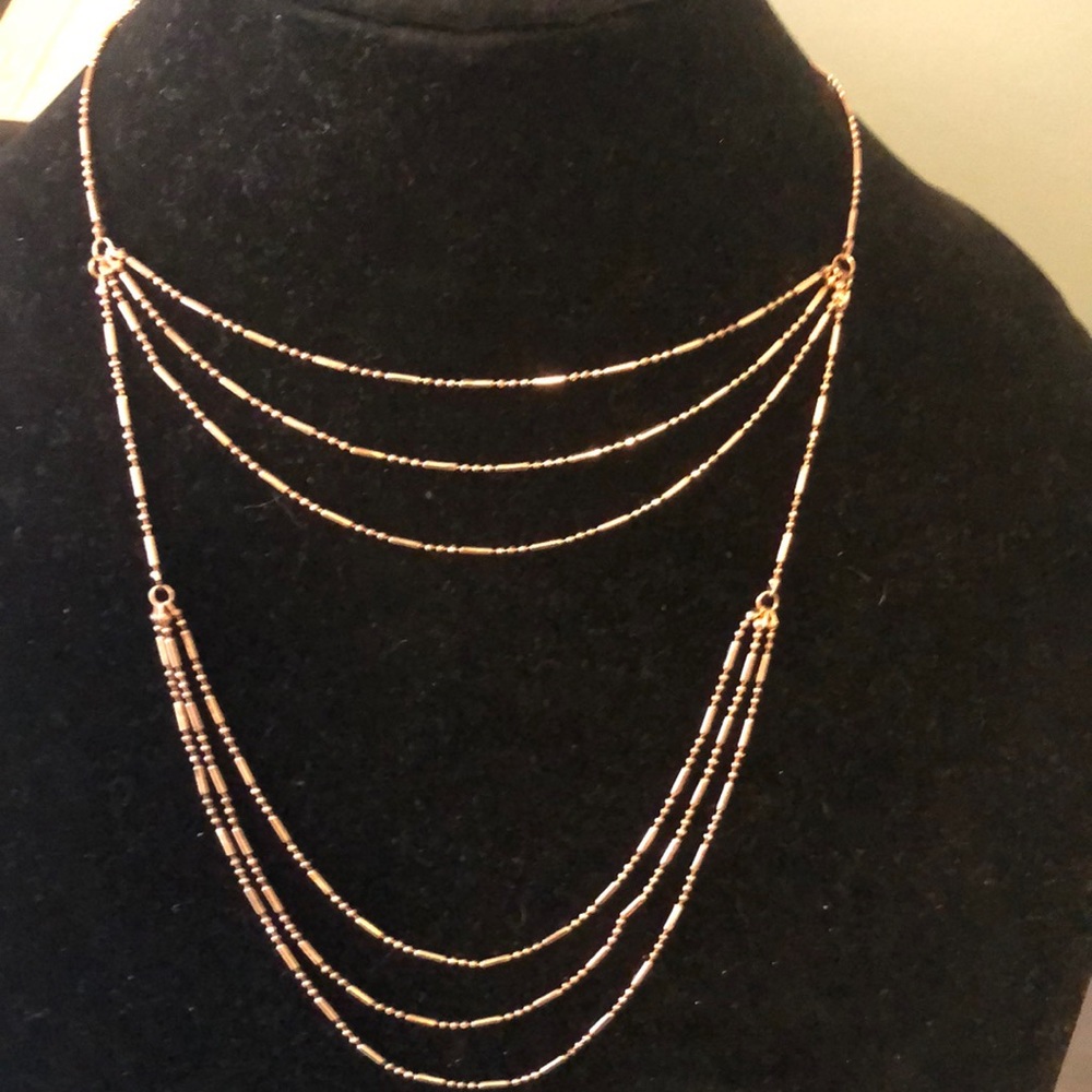 Multi strand necklace